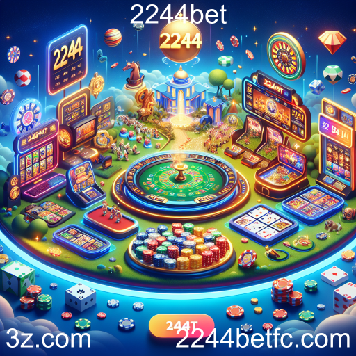 Explore o Mundo dos Jogos Virtuais na 2244bet